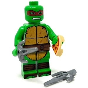 B3 Customs - Raph Red Fighter Turtle - Custom Minifig (TMNT) - Picture 1 of 3