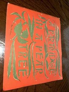 A Partridge in a Pear Tree by BEN SHAHN 1951 + child’s 1963 letter to Santa - Picture 1 of 4