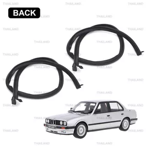 Rear Lh+Rh Door Roof Rubber Seal For BMW E30 Sedan 3 Series 1982 - 1994 - Imagen 1 de 10