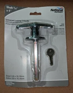 National Hardware Universal Locking T-Handle Chrome 5/16" x 4" N280-610     HW11 - Picture 1 of 2