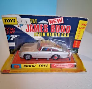 Vintage Boxed Corgi Toys No. 270 The New James Bond 007 Aston Martin DB5 - Picture 1 of 12