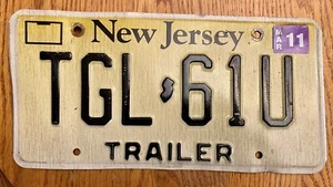 New Jersey License Plate. - Picture 1 of 1