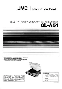 Instruction Book For JVC QL-A51 - Picture 1 of 1