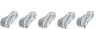 5x OEM 5ft Adaptive Fast Charge Cable for Samsung Galaxy S6/7 EDGE Note 5 6 - Image 1 of 3