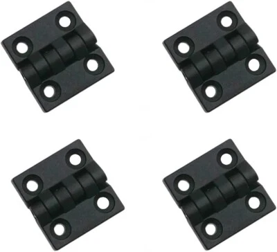 Kunststoffscharnier 50x50mm Klappscharnier Scharnier Anschraubscharnier 4 Stück - Bild 1 von 4
