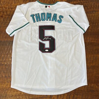 Alek Thomas Signed Arizona Diamondbacks Jersey JSA Coa Autographed - Image 1 of 4