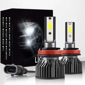 150W H11 LED Headlight Bulbs White Low Beam Conversion Kit Super Bright 50000LM - Picture 1 of 13