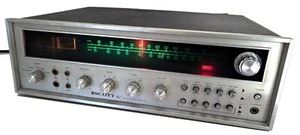 VTG HH Scott Stereomaster 477 FM-AM Stereo Receiver Silver Face - Working *READ* - Picture 1 of 16