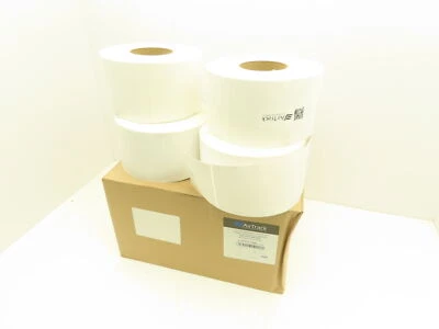 Air Track ATD-4-3-2000 Direct Thermal Labels 4x3" Barcode Stickers 4 Roll 8000ct - Image 1 of 4