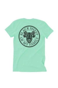 Nuevo Inkaddict Oveja Negra Camiseta Menta SMALL-3XLARGE Tatuaje Limited - Imagen 1 de 3