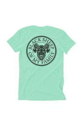 Nuevo Inkaddict Oveja Negra Camiseta Menta SMALL-3XLARGE Tatuaje Limited - Imagen 1 de 3