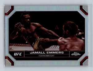 2024 Topps cromo UFC refractor sepia Jamall Emmers #90 peso pluma - Imagen 1 de 2