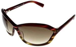 Tom Ford Fashion Sunglasses Women FT0122 95P Olive Green Oval - Picture 1 of 5