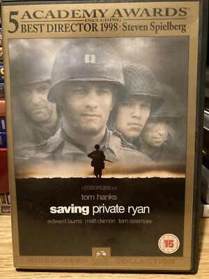 Saving Private Ryan DVD (2000) Tom Hanks, Spielberg (DIR) cert 15 Amazing Value - Image 1 of 2