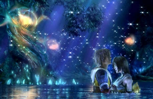 Final Fantasy X Lake Poster 22" x 34" - Bild 1 von 1