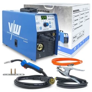 MIG MAG Schweißgerät 225A, MMA Elektrode 170A, für 1kg/5kg Drahtrolle | MIG 225 - Bild 1 von 12