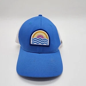 Columbia Unisex Light Blue Mesh Sunrise Snapback Hat Cap One Size - Picture 1 of 5