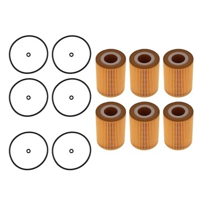 Juego de filtro de aceite de motor para Mercedes Benz Sprinter GL ML E350 HU821x 6 piezas Foto 1 de 4