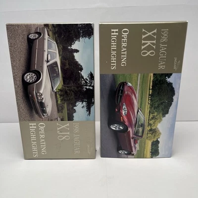 Lot of 2 1998 Jaguar Operating Highlights VHS XJ8 & XK8 The New Breed Of Jaguar - Image 1 of 4