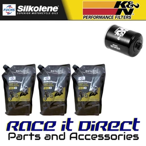 Öl & Filter Kit für Arctic Cat 700 4x4 Automatik LE EFI 2007 Silkolene & K&N - Bild 1 von 8