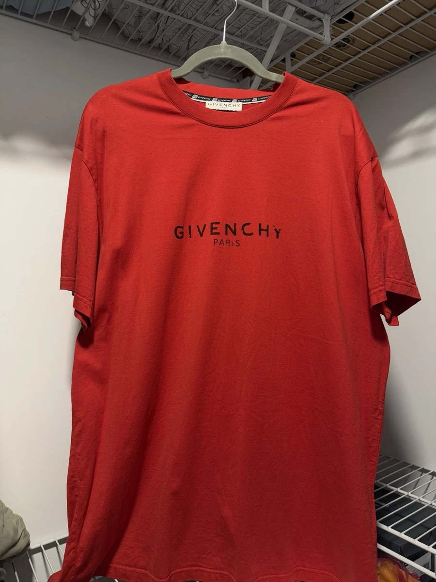 Givenchy Red T-Shirts for Men for sale | eBay