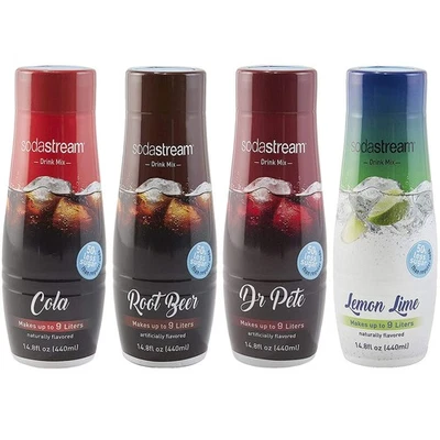 sodastream Flavors Original Variety Pack 440ml 4 Pack, 14.9 FL Oz (Pack of 4)  - Image 1 of 4