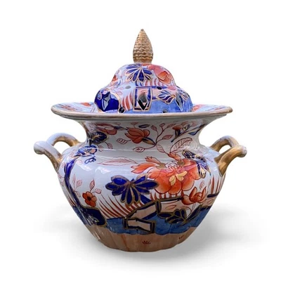 Masons Ironstone pot pourri & cover, c. 1815. - Image 1 of 4