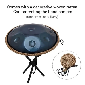10 Notes Handpan Hand Pan Hand Drum Percussion Instrument Musical Gift QYSE - Picture 1 of 8