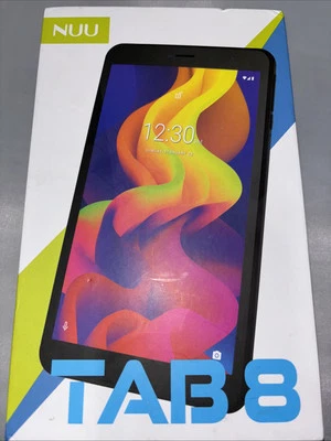 Nuu Tablet Tab 8 Model# T0802L Black 32GB Brand New - Image 1 of 4