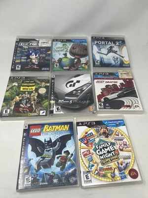 Lote de 8 juegos PS3 clasificados E & E+10 sonic, little big planet 2, necesita velocidad Foto 1 de 4
