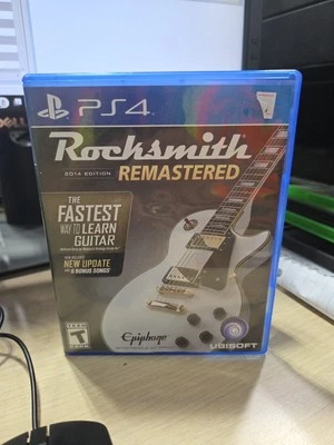 Rocksmith 2014 Edition Remastered (PlayStation 4, 2016) - CIB, Tested - No Cable - Image 1 of 4