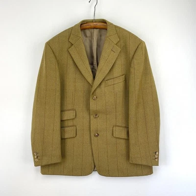 Alpendale Tweed Sports Jacket Mens 42S Brown Shooting Hunting Hacking Blazer - Image 1 of 4