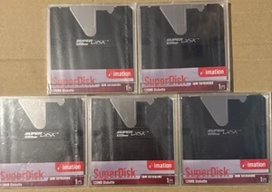 Imation Superdisk 120MB X 5 - fabrycznie nowy i zapieczętowany pakiet mieszanka NOWY - Zdjęcie 1 z 5