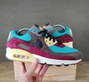 Raro Nike Air Max 90 NRG Ridgerock Turbo Verde Entrenadores Talla UK 7.5 - DC6083-200 - Imagen 1 de 14