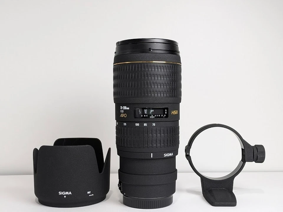 Sigma 70-200mm f/2.8 EX APO HSM For Canon EF [Excellent w/Hood] Fast Shipping - Image 1 of 4