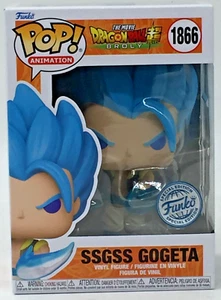 Funko Pop! DBS Broly Película SSGSS Gogeta Funko Edición Especial #1866 con Protector - Imagen 1 de 5