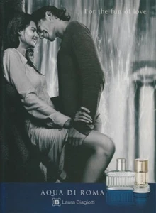 Paper advertising - advertising paper - Aqua di Roma by Laura Biagiotti - Picture 1 of 1