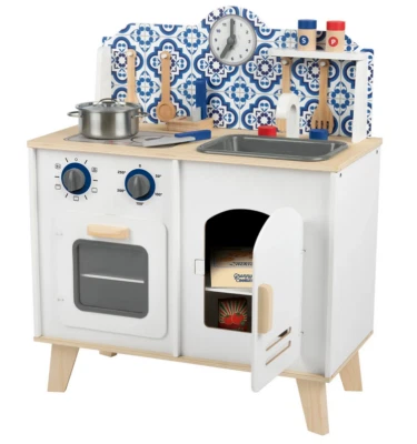 PLAYTIVE® Playtive Spielküche, aus Echtholz NEU