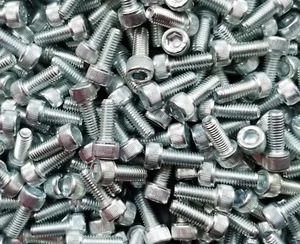 Tornillos de cabeza de zócalo M5-0,80x12, acero de aleación 12,9, galvanizado DIN 912 (5 mm) - Imagen 1 de 2