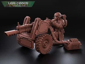 Steel Guard: Laser Cannon Team | War | Trench Korps | Steel Legion | Redmakers - Imagen 1 de 6