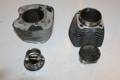 2008 Harley-Davidson FLHTCUI Engine Piston Cylinders Block Jug SET PAIR  Foto 1 de 4