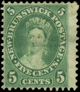 Canadá, Nuevo Brunswick Scott #8 como nuevo sin goma de mascar - Imagen 1 de 1