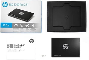 HP SSD S700 Pro 2.5" 512GB SATA III 3D NAND Internal SSD 2AP99AA#ABL - Picture 1 of 6