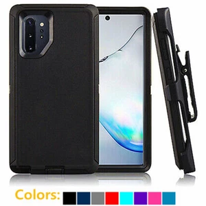 Für Samsung Galaxy Note 10 10+ Plus Defender robuste Hülle Cover Clip passt Otterbox - Bild 1 von 29