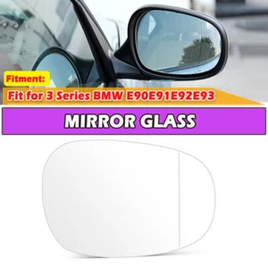 1x Right Passenger Heated Wing Mirror Glass For BMW E81 E90 E91 E92 2009-2012 、 - Bild 1 von 9