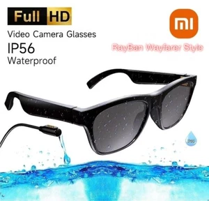 Xiaomi Mi FHD Camcorder Video Photo Recorder Wayfarer Sunglasses IP56 Waterproof - Foto 1 di 10