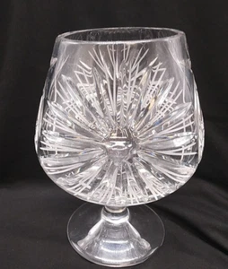 High Quality Enlarged Crystal Glass Brandy Glass Shaped Goblet/Snifter 8" - Picture 1 of 11