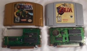 Legend of Zelda: Ocarina of Time & Majora's Mask HOLO [Nintendo 64, N64] (¡LEER!) - Imagen 1 de 19