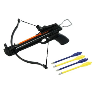 50 lb Archery Pistol Hunting Crossbow bow + 5 Bolts / Arrows 150 80 lbs Mini - Picture 1 of 2