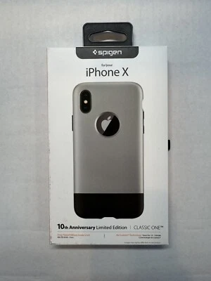 NIB Spigen iPhone X 10th Anniversary Limited Edition Classic One Case iPhone 2g - Image 1 of 4